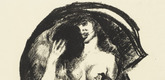 Lovis Corinth. Letter K (Buchstabe K) from the illustrated book in portfolio form The ABCs (Das ABC). (1916, published 1917)