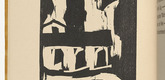 Karl Schmidt-Rottluff. House in the Park (Haus im Park) (plate, folio 9 verso) KG Brücke. 1910