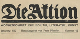 Die Aktion, vol. 2, no. 42. October 16, 1912