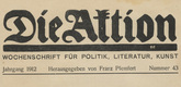 Die Aktion, vol. 2, no. 43. October 23, 1912