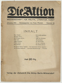 Die Aktion, vol. 2, no. 44. October 30, 1912