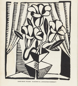 André Derain. Still Life (Stilleben) (plate, preceding p. 289) from the periodical Das Kunstblatt, vol. 3, no. 10 (Oct 1919). 1919