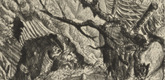 Otto Dix. Abandoned Position near Neuville (Verlassene Stellung bei Neuville) from The War (Der Krieg). (1924)