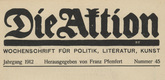 Die Aktion, vol. 2, no. 45. November 6, 1912