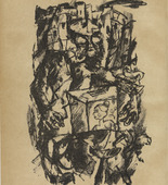 Otto Hohlt. Untitled (plate, preceding p. 65) from the periodical Das Kunstblatt, vol. 4, no. 3 (Mar 1920). 1920  (print executed 1919)