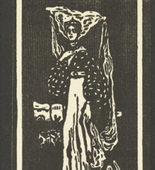 Vasily Kandinsky. Night (Noc) from Verses Without Words (Stichi bez slov). (1903)