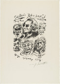 Lovis Corinth. The Robbers (Die Räuber). (1923)