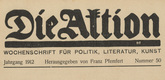 Die Aktion, vol. 2, no. 50. December 11, 1912