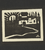 Vasily Kandinsky. Eternity from Verses Without Words (Stichi bez slov). (1903)