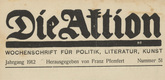 Die Aktion, vol. 2, no. 51. December 18, 1912