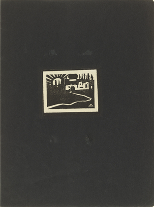 Vasily Kandinsky. Eternity from Verses Without Words (Stichi bez slov). (1903)
