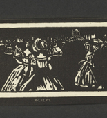 Vasily Kandinsky. Towards Evening (Vecer) from Verses Without Words (Stichi bez slov). (1903)