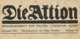 Die Aktion, vol. 2, no. 52. December 25, 1912