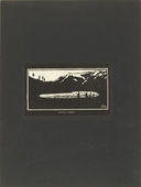 Vasily Kandinsky. Mountain Lake (Gornoe ozero) from Verses Without Words (Stichi bez slov). (1903)