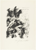 Lovis Corinth. Heading for Act 2 (Kopfstück zum 2. Akt) from The Robbers (Die Räuber). (1923)