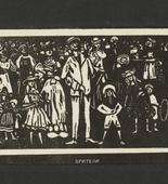 Vasily Kandinsky. Spectators (Zriteli) from Verses Without Words (Stichi bez slov). (1903)