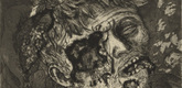 Otto Dix. Dying Soldier (Sterbender Soldat) from The War (Der Krieg). (1924)