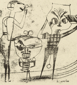 Paul Klee. Vulgar Comedy (Vulgäre Komödie). 1922