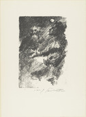 Lovis Corinth. Karl Has Killed Amalia (Karl hat Amalien getötet) from The Robbers (Die Räuber). (1923)