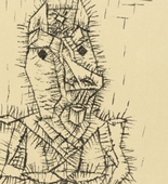 Paul Klee. Ass (Esel) for the deluxe edition of the periodical Monatshefte für Bücherfreunde und Graphiksammler vol. 1, no. 5 (1925). 1925
