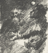 Lovis Corinth. Karl Has Killed Amalia (Karl hat Amalien getötet) from The Robbers (Die Räuber). (1923)