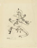Paul Klee. Buffoonery (Narretei). 1922