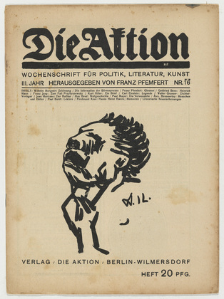 Die Aktion, vol. 3, no. 16. April 16, 1913