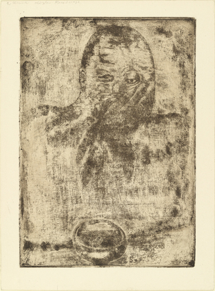 Paul Klee. Drinker (Trinker). (c.1909)