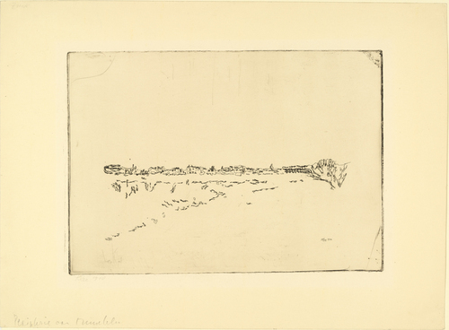 Paul Klee. Landscape near Munich Parade Ground (Landschaft beim Münchner Exerzierplatz). 1910