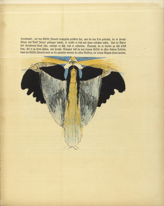 Lovis Corinth. An Angel (Ein Engel) (plate, folio 28) from Das Buch Judith (The Book of Judith). 1910