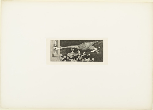 Max Klinger. Abduction (Entführung) (plate IX) from A Glove, Opus VI (Ein Handschuh, Opus VI). 1881 (print executed 1880)