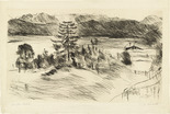 Lovis Corinth. Large Walchensee Landscape (Grosse Walchenseelandschaft). (1924)