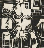 Otto Dix. Street (Strasse) from the portfolio Nine Woodcuts (Neun Holzschnitte). 1919 (published 1922)