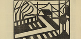 Jacoba van Heemskerck. Abstract Landscape (Abstrakte Landschaft) (plate, p. 115) from the periodical Der Sturm. Wochenschrift für Kultur und Künste, vol. 7, no. 10 (Jan 1917). 1917