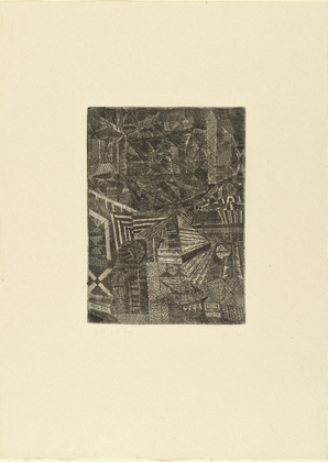 Paul Klee , Munich. Reflecting Window (Spiegelndes Fenster). 1915