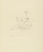 Paul Klee. Dying Light (Auslöschendes Licht) for the illustrated book Das Kestnerbuch (The Kestner Book). 1919