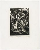 Otto Dix. Scherzo from the portfolio Nine Woodcuts (Neun Holzschnitte). 1920 (published 1922)