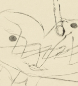Paul Klee. Dying Light (Auslöschendes Licht) for the illustrated book Das Kestnerbuch (The Kestner Book). 1919