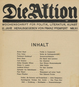 Die Aktion, vol. 3, no. 30. July 26, 1913
