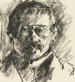 Lovis Corinth. Self-Portrait (Selbstbildnis). 1920