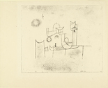 Paul Klee. Sun in the Gate (Sonne im Thor). 1923