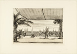 Franz Maria Jansen. The Harbor of Split (Der Hafen von Split) from the portfolio 15 Dalmatian Etchings (15 Dalmatinische Radierungen). (1929)