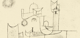 Paul Klee. Sun in the Gate (Sonne im Thor). 1923