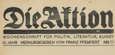 Die Aktion, vol. 3, no. 33. August 16, 1913
