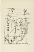 Paul Klee. Hoffmannesque Scene (Hoffmanneske Szene) for the portfolio New European Graphics, 1st Portfolio: Masters of the Staatliches Bauhaus, Weimar (Neue europäische Graphik, 1. Mappe: Meister des Staatlichen Bauhauses in Weimar). 1921