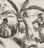 Friedrich Feigl. The Finding of Moses (Die Auffindung Moses). (c. 1925)