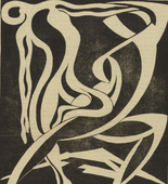 Oswald Herzog. Love (Liebe) (plate, p. 11) from the periodical Der Sturm. Wochenschrift für Kultur und Künste, vol. 8, no. 1 (April 1917). 1917