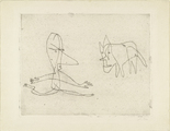 Paul Klee. Why Does He Run? (Was läuft er?). 1932
