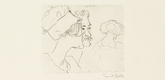Emil Nolde. Spectators (Zuschauer). (1911)