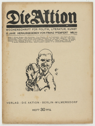Die Aktion, vol. 3, no. 39. September 27, 1913
